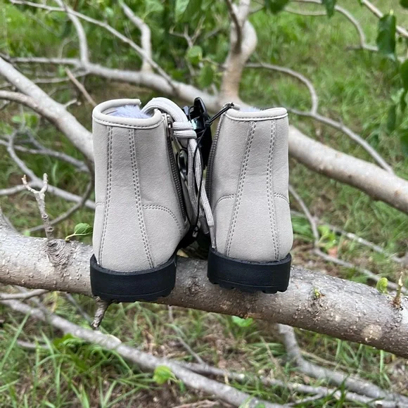 Wonder Nation Swede Leather Tan Bootie - Picture 9 of 11